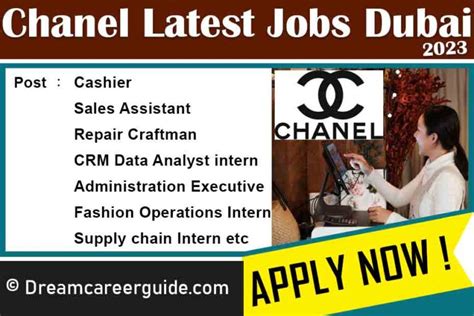 chanel customer service jobs|chanel corporate careers.